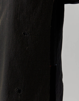 Roshan Bade Miyan Kurta Cotton Silk Black