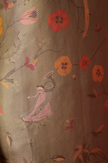 Chandni Kurta Silk Brocade Olive