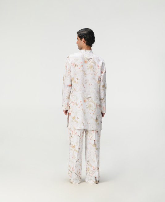 Chhote Miyan Kurta Linen Ivory