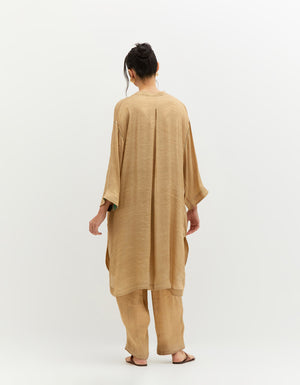 SD Firoza Kurta Lamé Gold