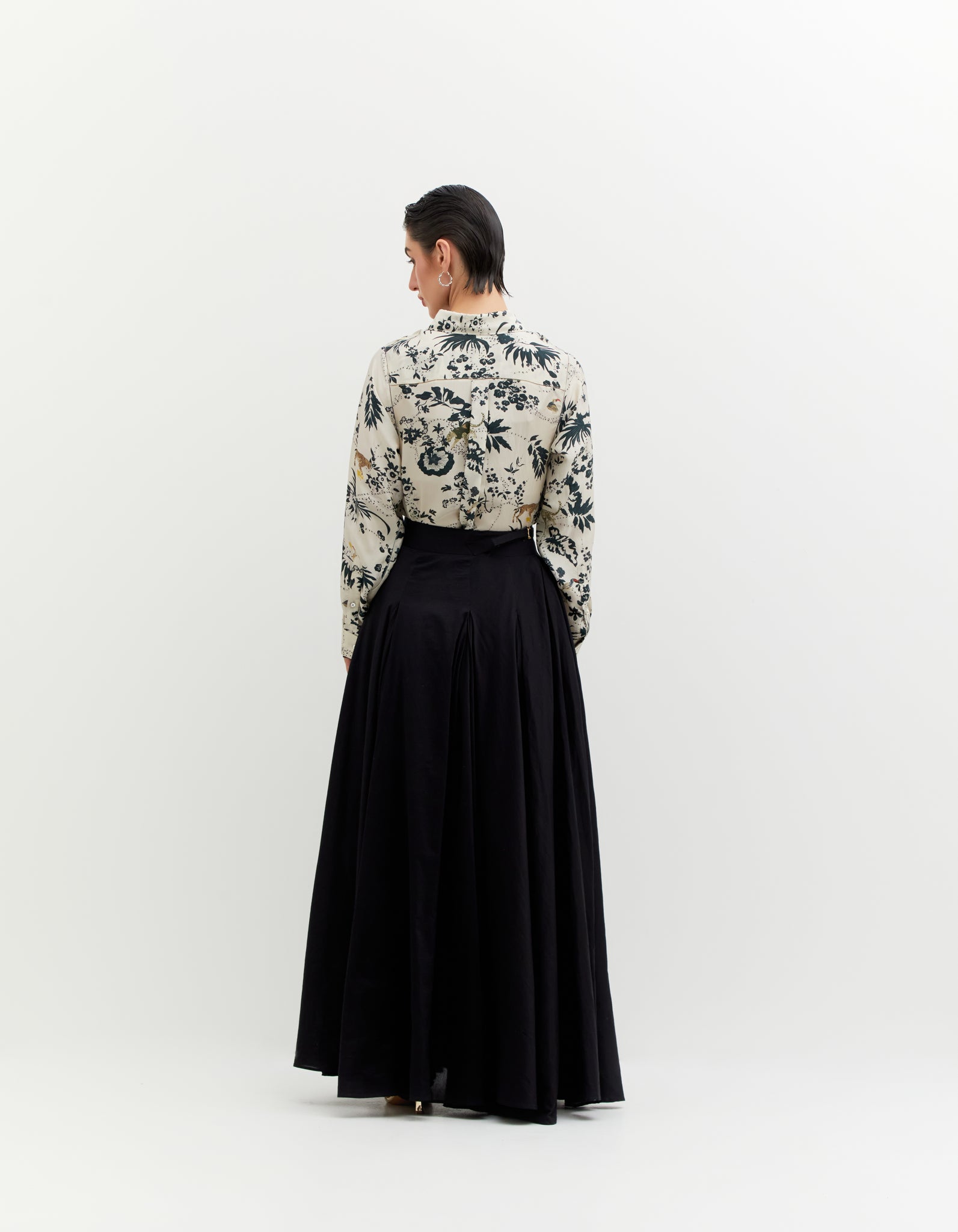 SD Sophia Skirt Cotton Silk Black