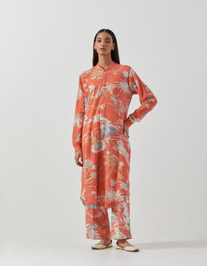 Sparsh Dress Cotton Crepe Ivory