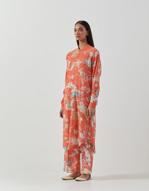 Sparsh Dress Cotton Crepe Ivory