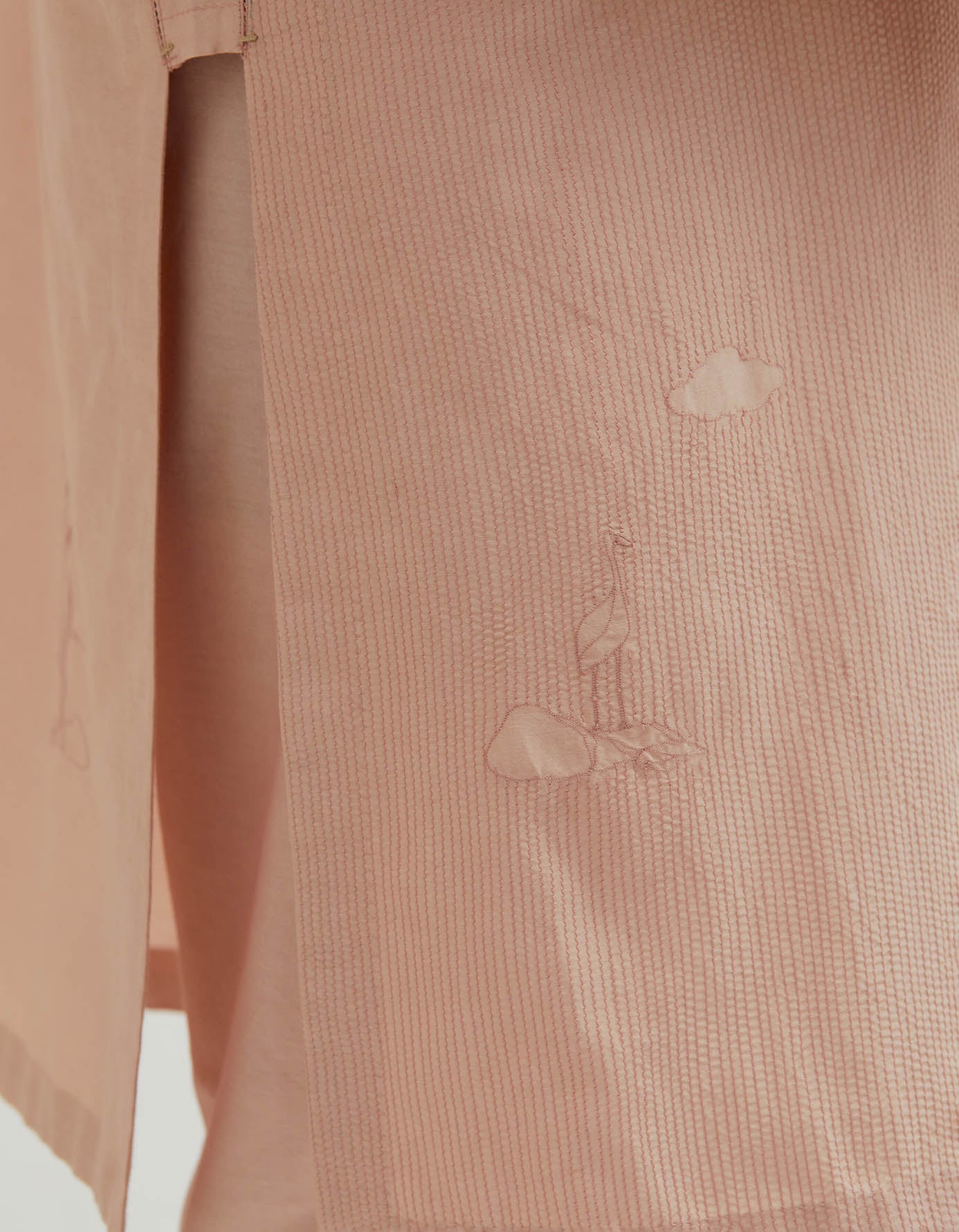 SD Roshan Bade Miyan Kurta MB Ocean Cotton Silk Misty Rose