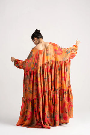Phillauri Dress Silk Grapefruit
