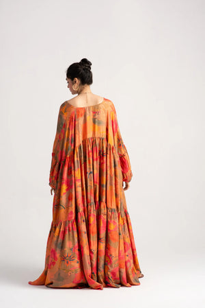 Phillauri Dress Silk Grapefruit
