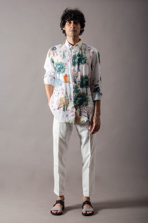 Classic Shirt Linen White