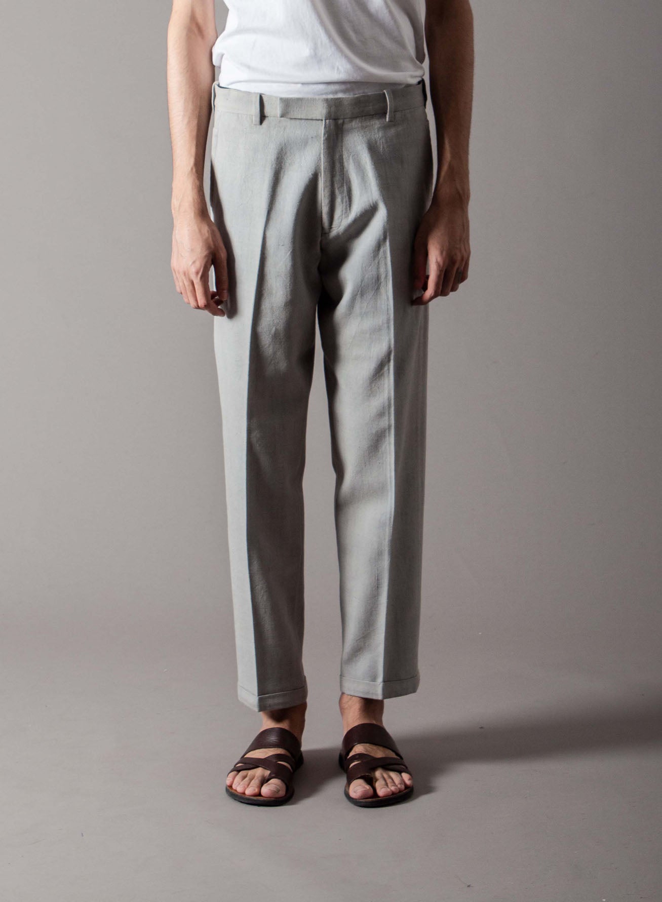 Raahi Trouser Linen Light Grey