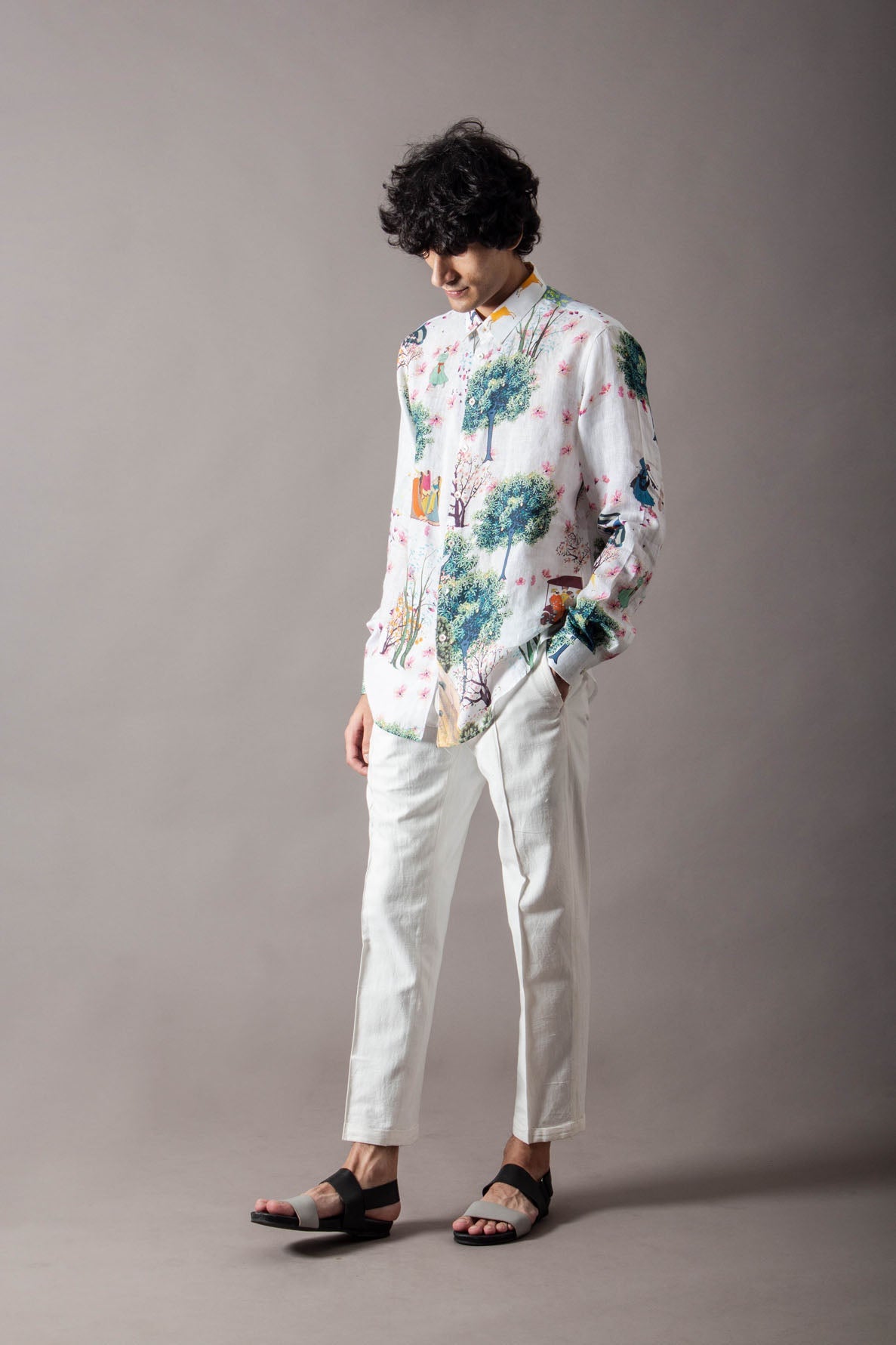 Classic Shirt Linen White