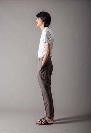 Jodhpuri Trouser Cotton Linen Mushroom