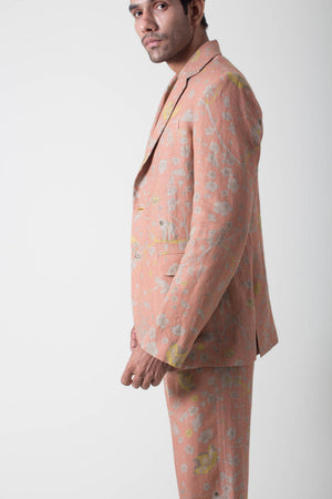 Salmon Forest Blossom Rana Blazer