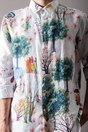 Classic Shirt Linen White