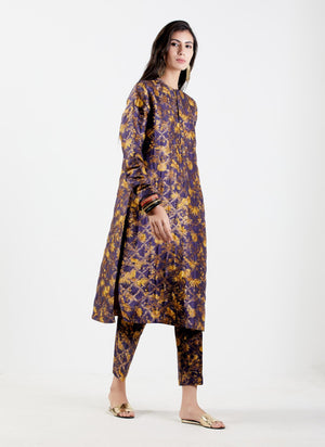 Bade Miyan Kurta Silk Brocade Gold