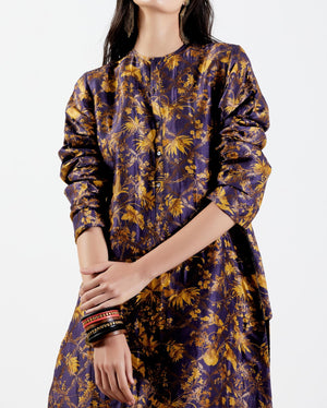 Bade Miyan Kurta Silk Brocade Gold