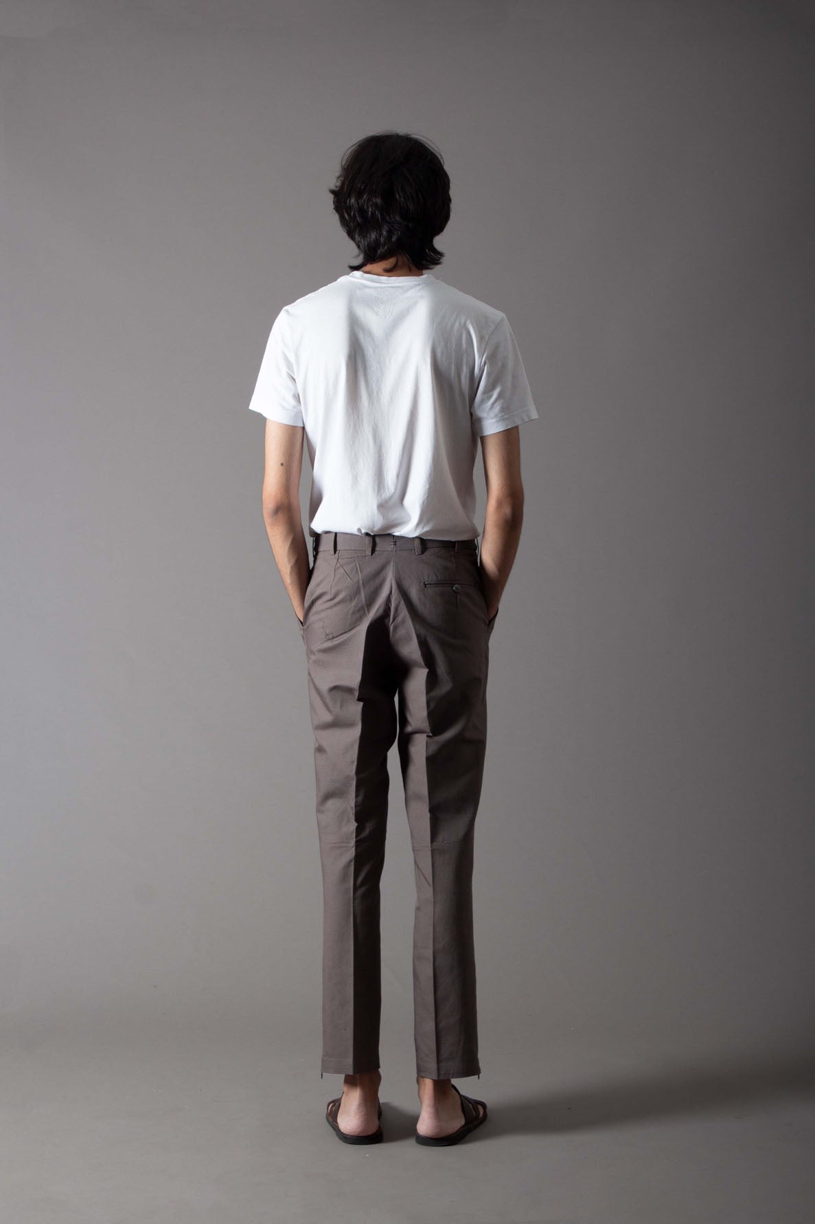 Jodhpuri Trouser Cotton Linen Mushroom