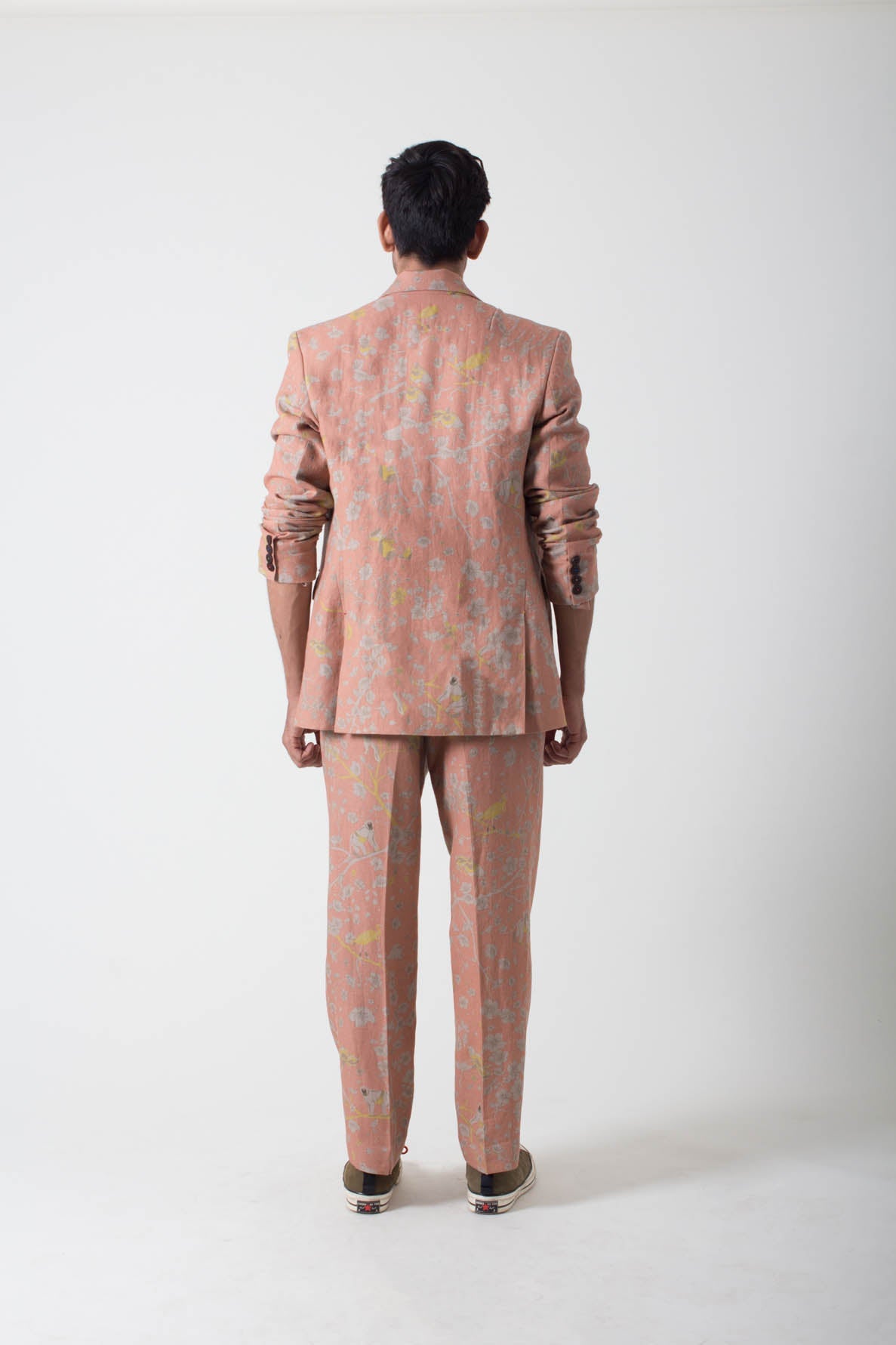 Salmon Forest Blossom Rana Blazer