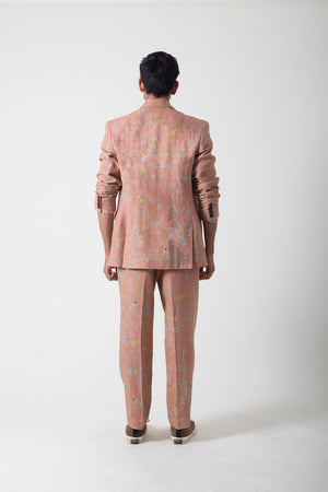 Salmon Forest Blossom Rana Blazer