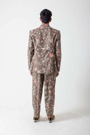 Rana Blazer Linen Grey