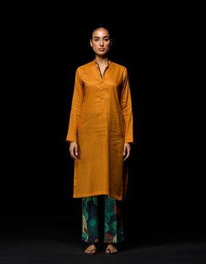 Bade Miyan Kurta Voile Linen Sorbet