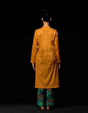 Bade Miyan Kurta Voile Linen Sorbet