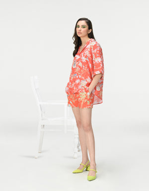 Shorts Heavy Cotton Coral